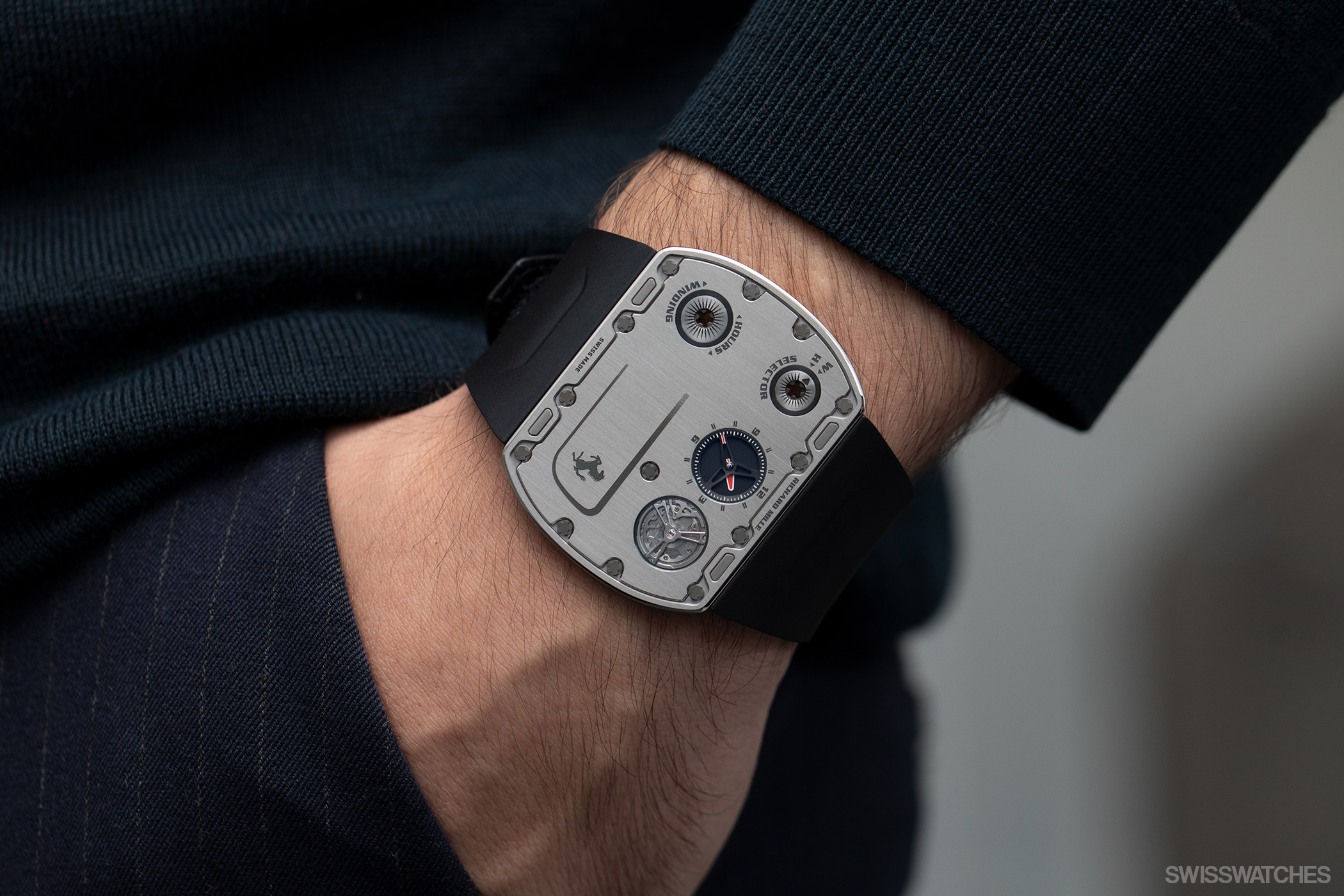 Richard Mille and Ferrari Break Records with the Ultra-Slim RM UP-01